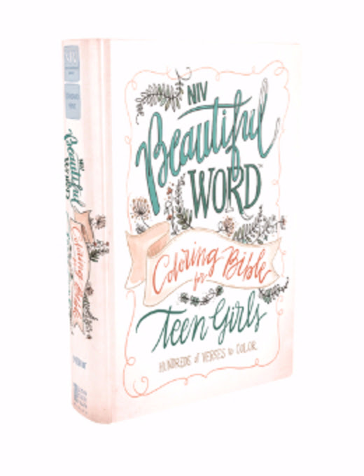 NIV, Journal the Word Bible for Teen Girls, Red Letter Edition: Includes Over 450 Journaling Prompts! [Gold/Floral] [Book]